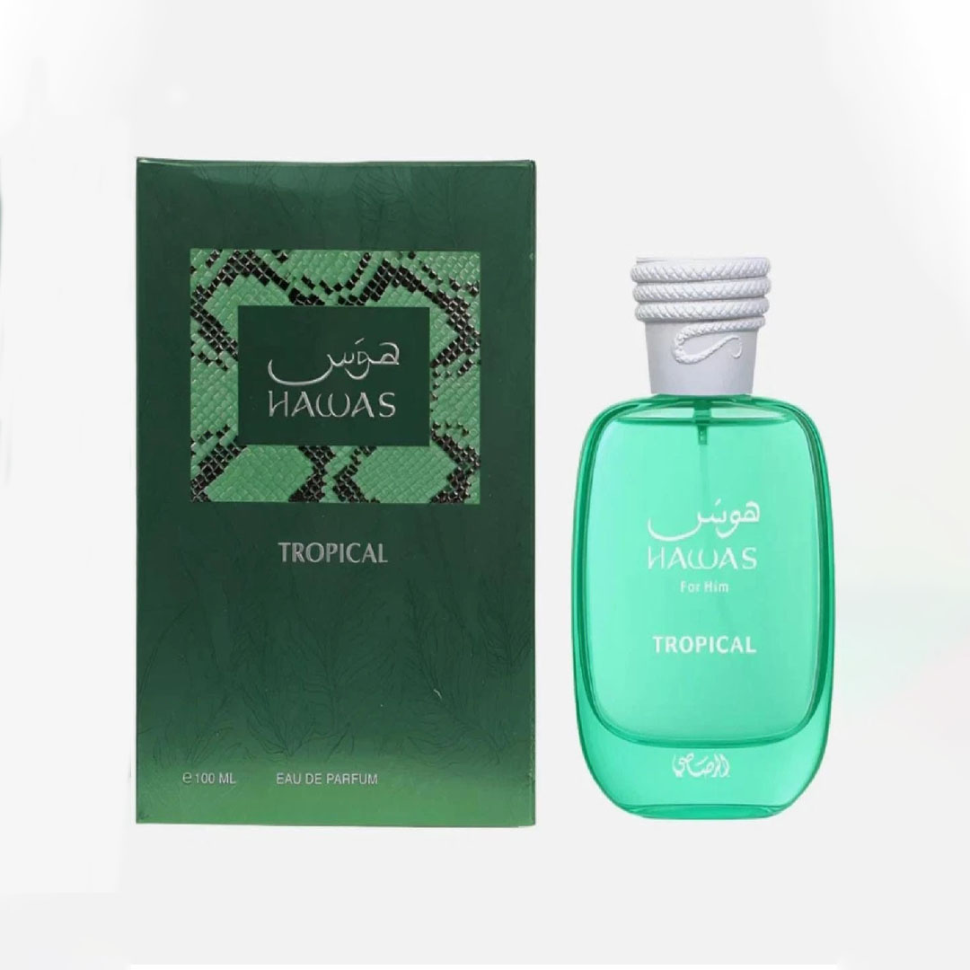 Perfume Alcohol Fragrance - Hawas Tropical, parfum pria dari Rasasi,