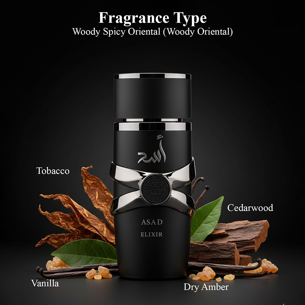 Asad Elixir Men EDP, Parfum 10 - Perfume Alcohol Fragrance ulasan dan harga