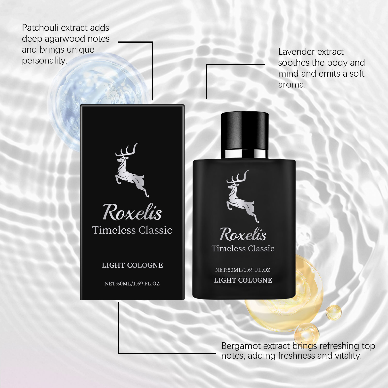 Charm Classic Cologne untuk Pr - Perfume Alcohol Fragrance ulasan dan harga